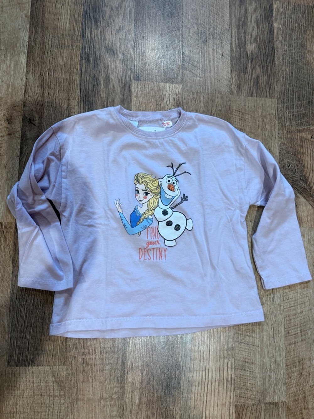 Kids Purple Elsa Shirt - Size 6
